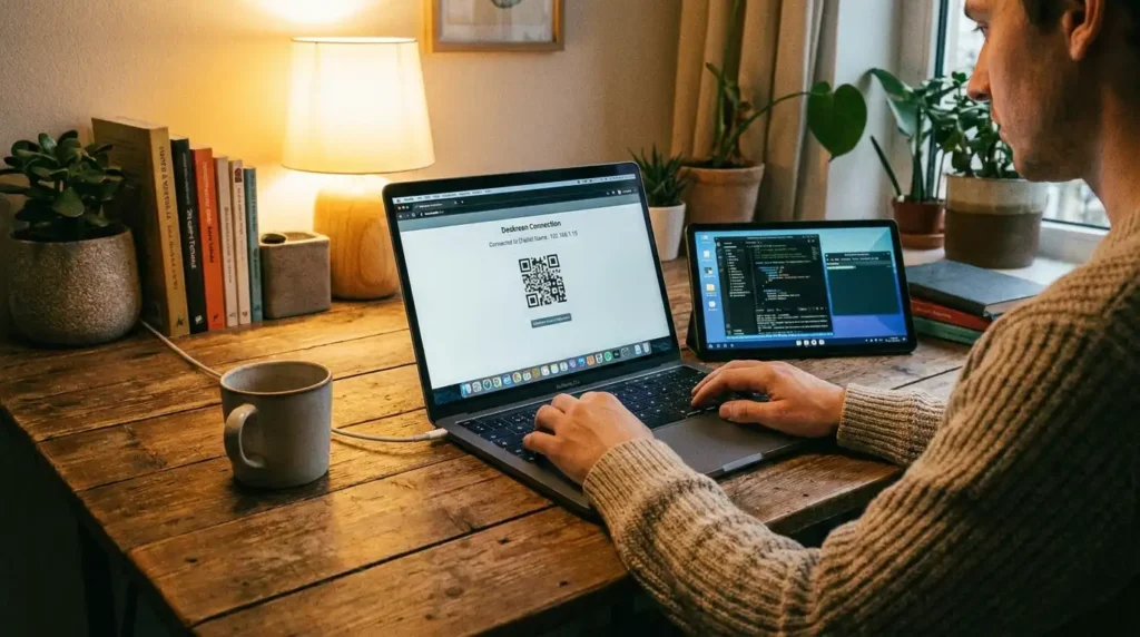 How to Use Android as Second Monitor for PC/Laptop (Free Methods That Actually Work) 10 Deskreen open source tool turning Android into second monitor