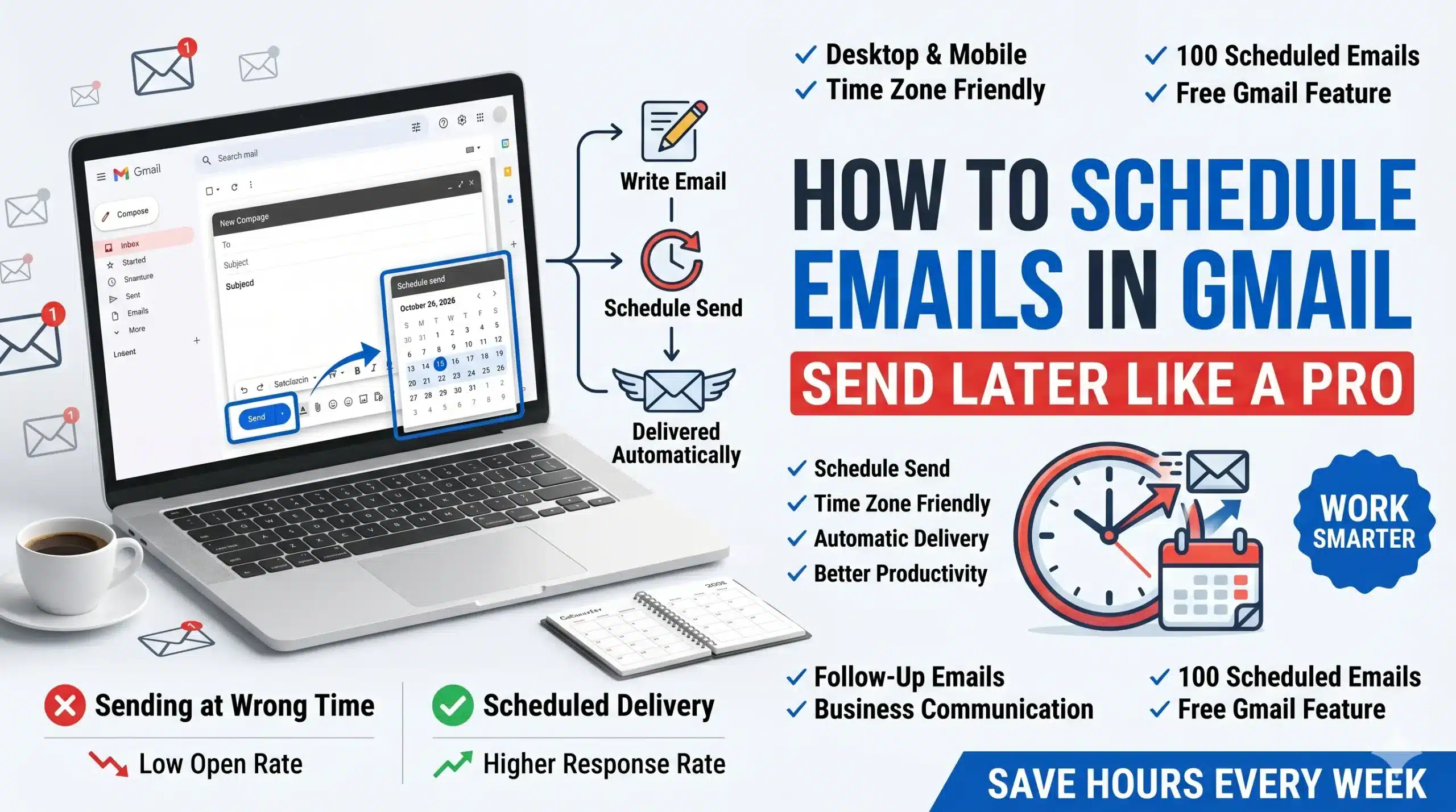 How to Schedule Emails in Gmail