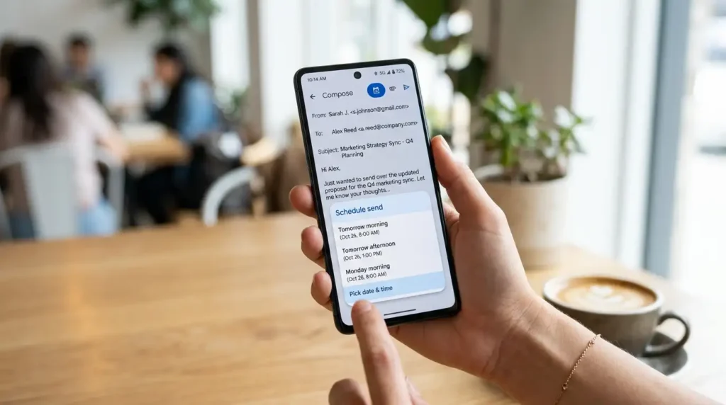 How to Schedule Emails in Gmail (Send Later Feature) – A Practical Guide 9 gmail-mobile-app-schedule