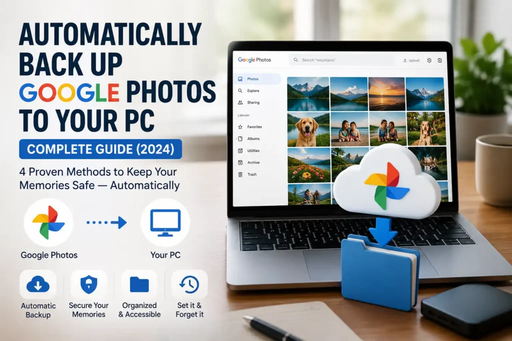 How to Automatically Backup Google Photos to PC (2026 Guide) 3 google-photos-automatic-backup