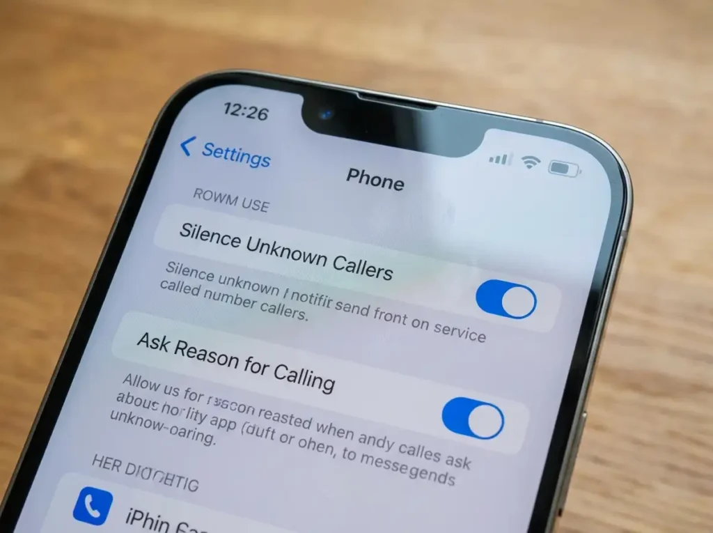 Block spam calls on iPhone – Screen Unknown Callers and Ask Reason for Calling feature